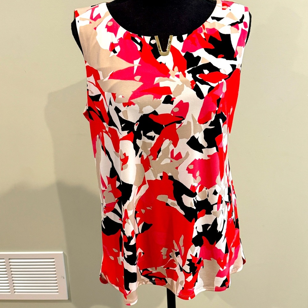 Calvin Klein Sleeveless Blouse Size L